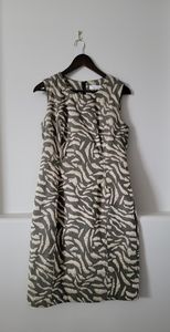 Calvin Klein dress, Size 6, animal print.